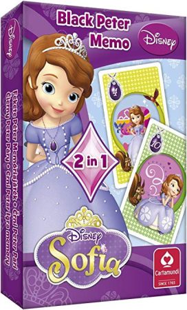 Disney Szófia hercegnő memória és Fekete Péter kártyajáték - Cartamundi
