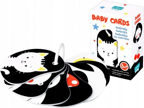 Kontrasztkártyák baba játék Trefl
