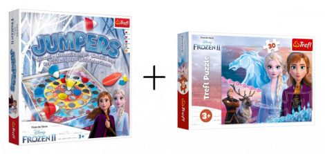 Jumpers - Frozen II Repülő kalapok társasjáték Trefl AJÁNDÉK 30 db-os puzzleval