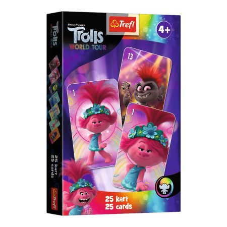 Universal Trolls Word Tour - Fekete Péter kártya - Trefl