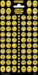 Smiley matrica 102x200mm Funny Products