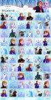 Frozen II matrica 102x200mm Funny Products