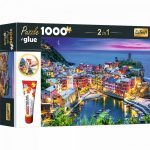   Megabox 1000 db-os puzzle ragasztóval - Vernazza Olaszország - Trefl