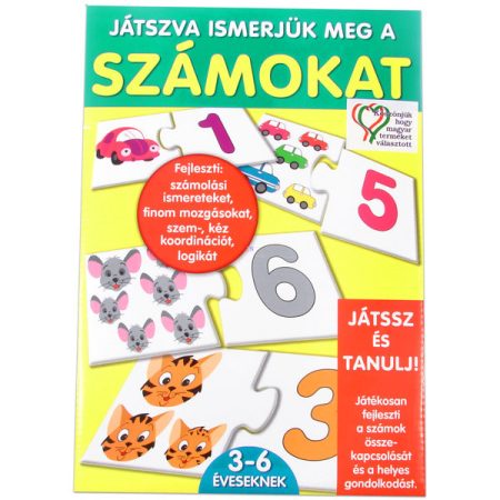 Játszva megismerjük a számokat Készségfejlesztő játék