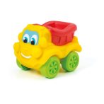   Baby Car Soft & Go - sárga dömper játék autó - Clementoni