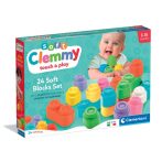 Clemmy puha építőelemek 24db - Clementoni