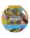 Mandala színező 25 oldalas - 15 cm-es kör alakú Koalás