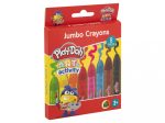 8 Jumbo Crayons - Zsírkréta készlet - Play-Doh