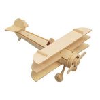 Tri-plane fa játék repülő - 3D puzzle
