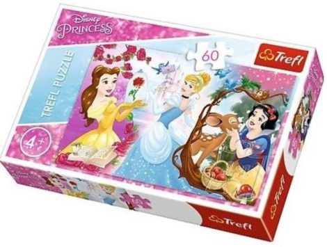 Disney Hercegnők - Meghívás a bálra puzzle 60 db-os Trefl