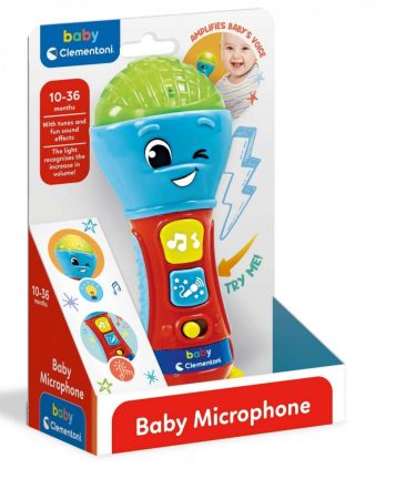 Baby Microphone - Első mikrofonom bébi játék - Clementoni