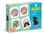 Memo pocket Puppies - Állatos memória játék - Clementoni