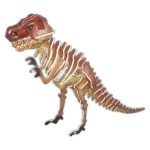 Tyrannosaurus 3D fa puzzle dínós játék