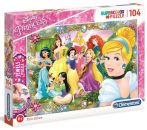 Disney Princess - Puzzle 104 db-os ékszeres - Clementoni