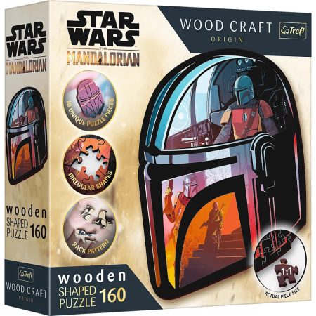 Lucasfilm Star Wars The Mandalorian - 160 db-os prémium fa puzzle - Trefl
