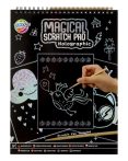   Magical Scratch Pad - Karcművészet A4 20 oldalas holografikus
