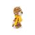 Tim a tigris - Plüss állat 18 cm - Orange Toys - sárga sálban
