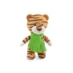   Tim a tigris - Plüss állat 18 cm - Orange Toys - zöld sálban