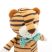 Mickey a tigris - Plüss állat 18 cm - Orange Toys