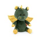 Plüss bébi sárkány zöld színű 15 cm - Orange Toys