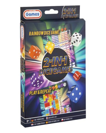 2-in-1 Dice Games - Kockajáték készlet - 2 féle játék