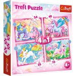 Unikornisos 4in1 puzzle - Trefl