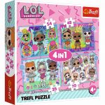 L.O.L Surprise babák 4in1 puzzle - Trefl