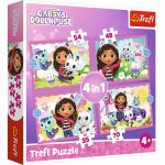  Gabi babaháza - 4in1 puzzle - Trefl