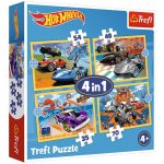 Hot Wheels 4 az 1-ben puzzle - Trefl