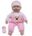 Berenguer Élethű játékbaba 51 cm-es puhatestű baba, lila vagy rózsaszín pizsamában