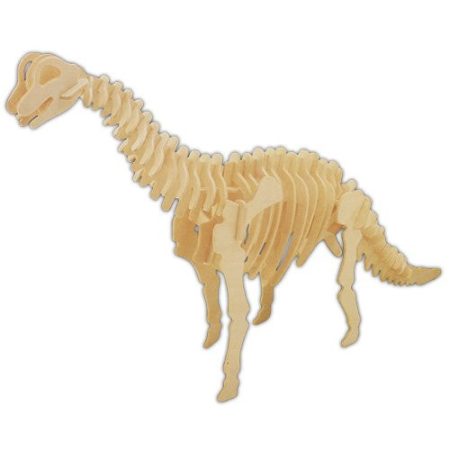 3D fa puzzle - Brachiosaurus dino forma