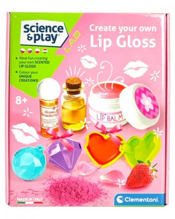 Science & Play Lip Gloss Ajakbalzsam készítő kísérletező készlet Clementoni