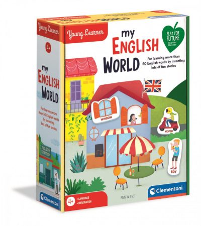 MY ENGLISH WORLD - Az első angol szavaim - Clementoni