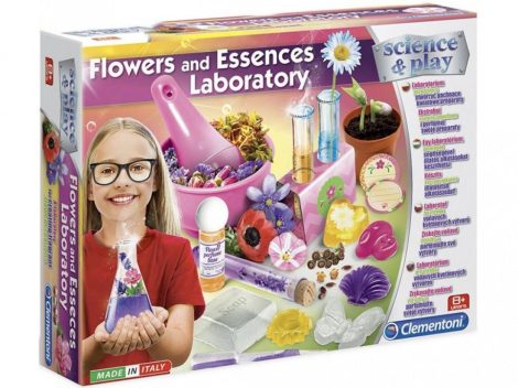 Science & Play Virágok és illatok tudományos készlet lányoknak Clementoni