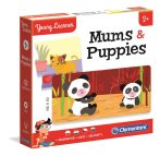   Mums & Puppies - Állatok és kölykeik kirakós játék - Clementoni