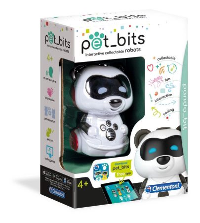 Pet Bits Interaktív Robot panda Clementoni