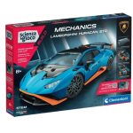   Mechanics Laboratory Tudomány és játék mechanikus műhely - Lamborghini Huracan sportautó - Clementoni