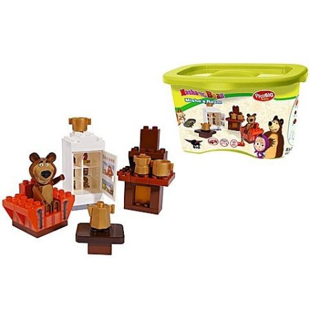 Mása és a Medve - Misha Szoba PlayBig Bloxx MB Bears Room Simba Toys
