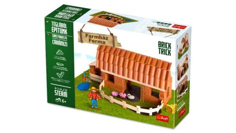 Brick Trick téglából építünk - Farmház XL Trefl