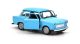 Fém játékautó Trabant 1:34 Welly Nex Modells - kék