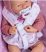 Játékbaba hinta és hordozó 2 az 1-ben játékbaba kiegészítő rózsaszín - Berenguer