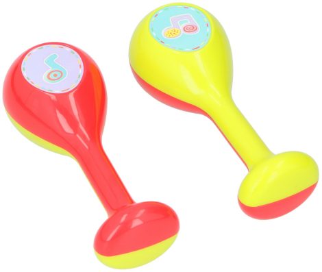 Baba hangszer maracas 2db 15x5cm