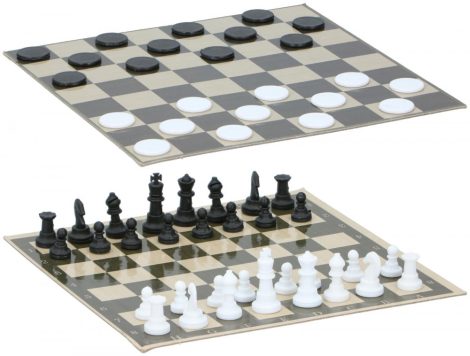 Sakk társasjáték mini 15x15cm