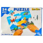 Puzzle 24 részes járművek - repülős