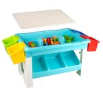   Építő játékasztal 69 darabos készlet 48x35x31cm Eddy Toys