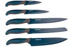 Kés szett 5db 32-32-31,5-22,5-19cm  Alpina kék