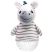 Plüss zebra világító, zenélő alvós játék - Funmuch Baby Toys