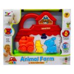   Animal Farm Baby Toy - Állathangos zenélő baba játék - vonatos