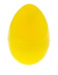 Műanyag tojás szétnyitható 9 cm - sárga