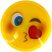 Yo-yo - emoji,  elemes, világít 6 cm átmérővel - szíves puszi 